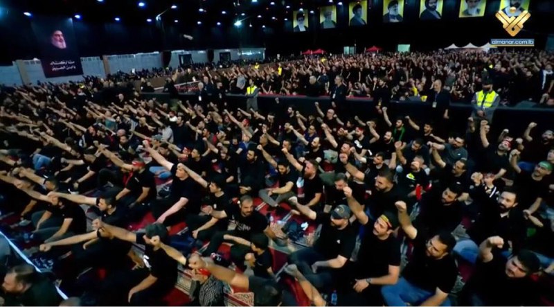 Ashura mourners